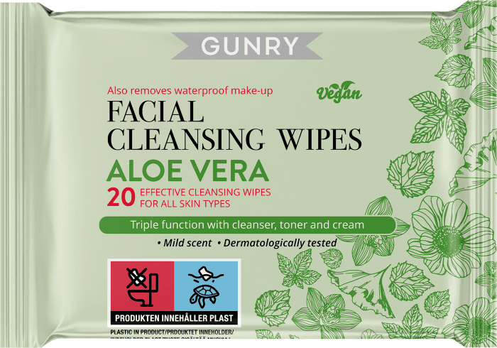 Rengöringsservetter Aloe Vera
