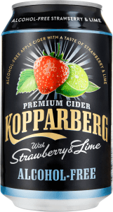 Cider Strawberry & Lime Alkoholfri Kopparberg