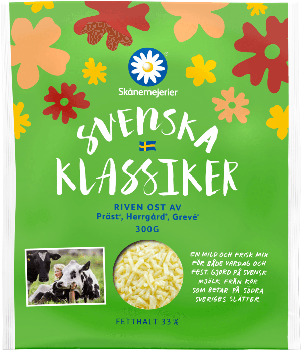 Svenska Klassiker Riven ost