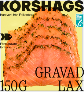 Laxfilé Färsk Gravad