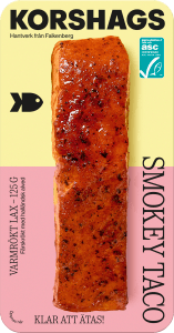 Varmrökt Lax Smokey Taco ASC