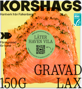 Gravad Lax Uppfödd på Land ASC