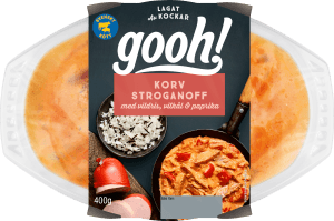 Korvstroganoff med Ris