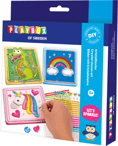 Pysselset Kristalltavlor