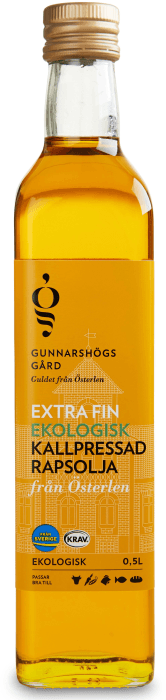 Rapsolja Kallpressad KRAV