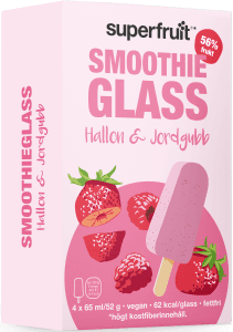 Smoothieglass Hallon/Jordgubb