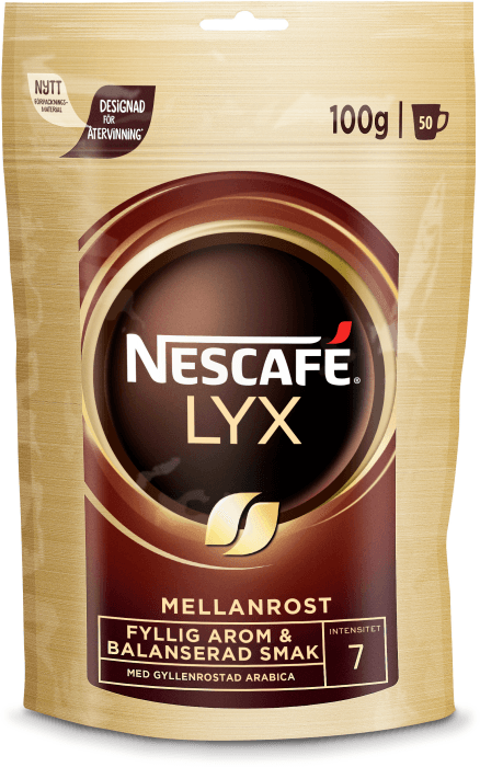 Snabbkaffe Lyx Mellanrost