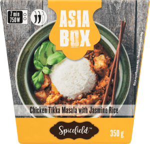 Asia Box Tikka Masala Kyckling med Jasminris Fryst