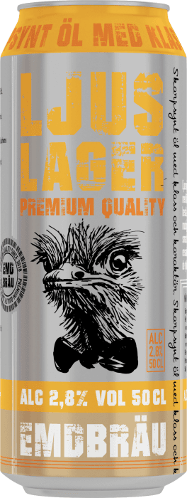 Ljus Lager Premium 2,8% Folköl