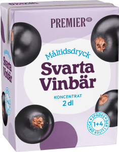 Måltidsdryck Svarta Vinbär Koncentrat