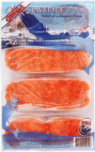Laxfilé Portionsbitar Frysta/4-pack