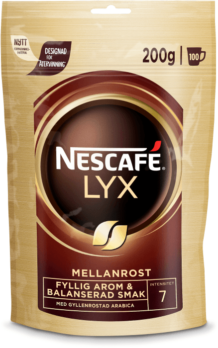 Snabbkaffe Lyx Mellanrost