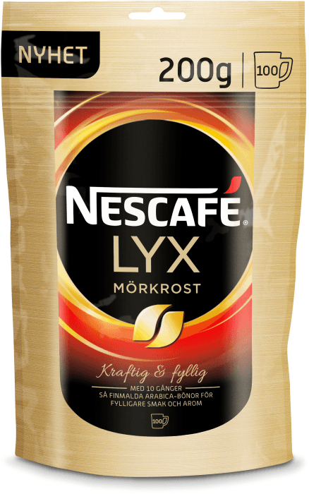 Snabbkaffe Lyx Mörkrost