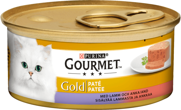 Paté Lamm & anka Kattmat t Gold