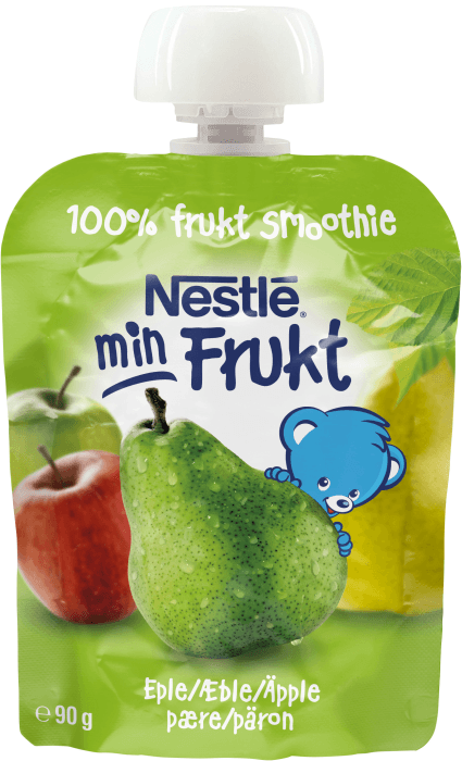 Klämpåse Smoothie Äpple & Päron 6 mån