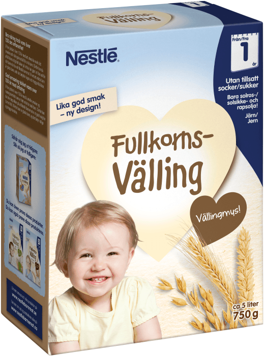 Fullkornsvälling 1 år