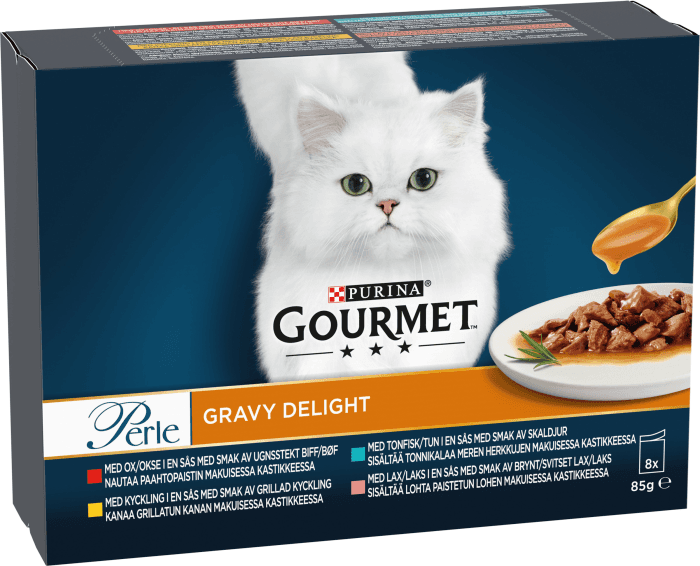 Kattmat Gravy Delight 8x85g