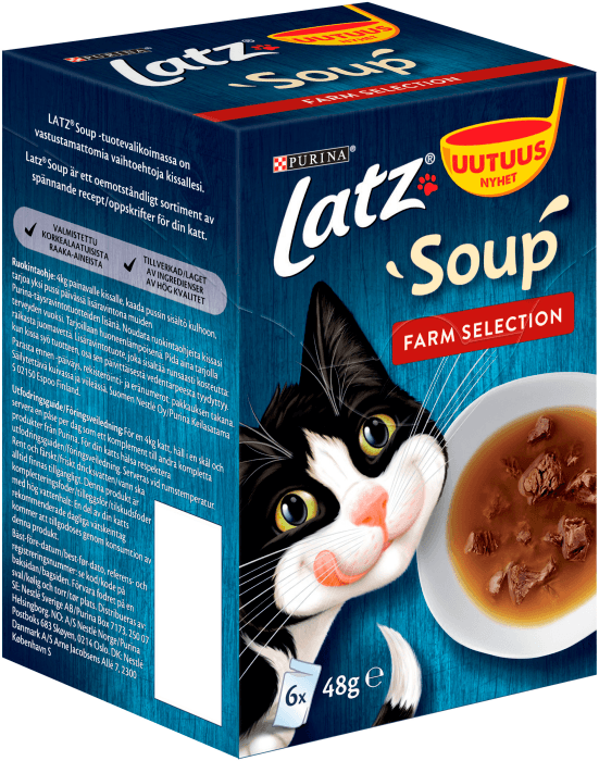 Kattmat Soup Farm 6x48g