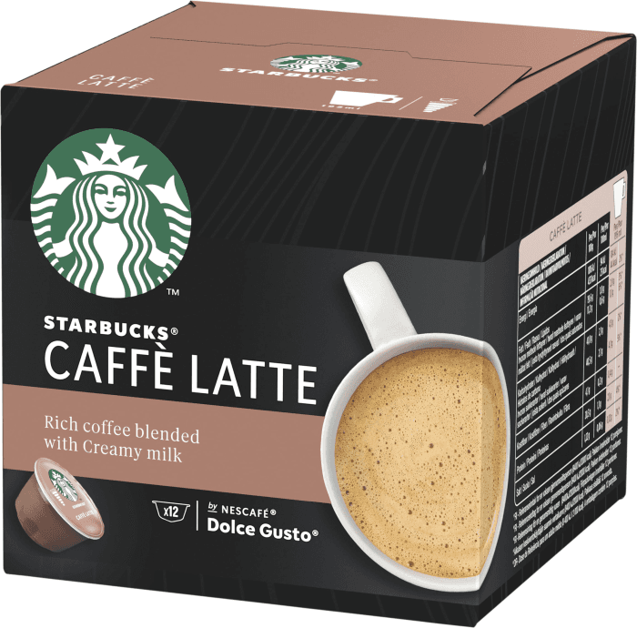 Kaffekapslar DG Caffe Latte