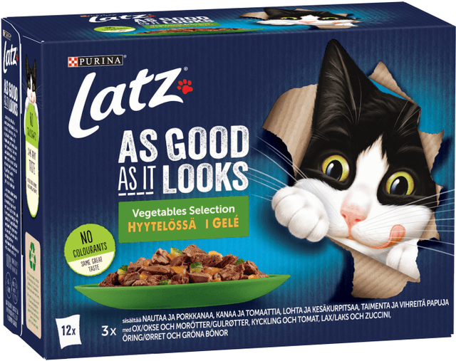 Kattmat Agail Countryside Selection Vegetables i géle