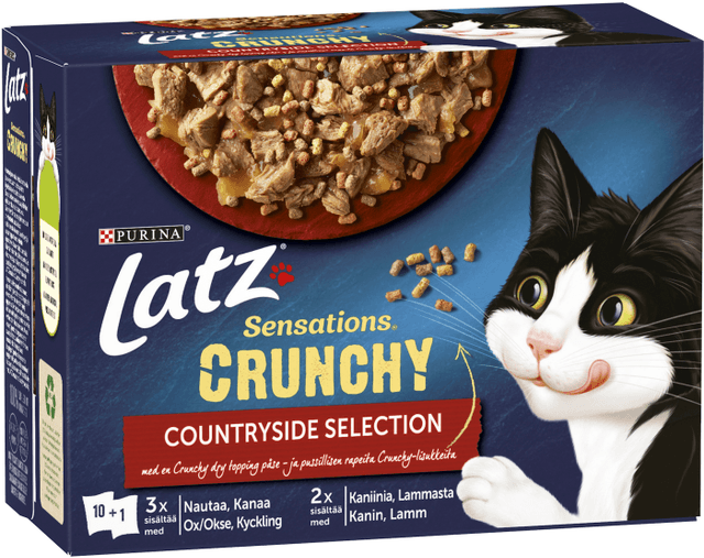 Kattmat Crunchy Countryside