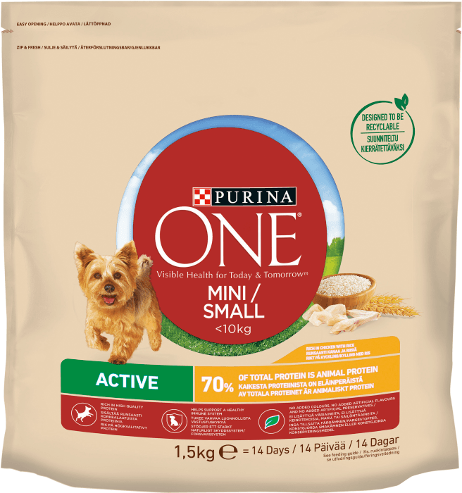 Small Dog Active Kyckling/Ris