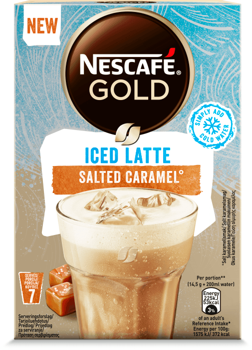 Iskaffe Gold Iced Salted Caramel