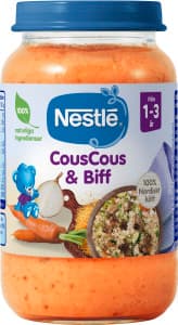 Barnmat CousCous & Biff 1-3år