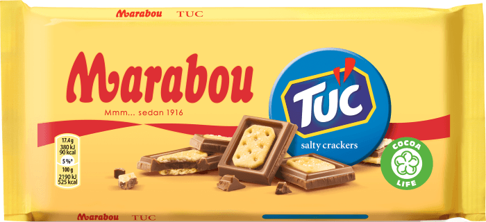 Chokladkaka Tuc Salty Crackers