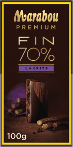 Chokladkaka Premium 70% Lakrits