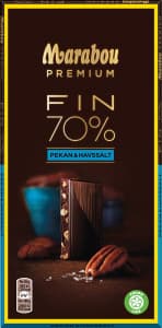 Chokladkaka Premium 70% Pekan & Havssalt