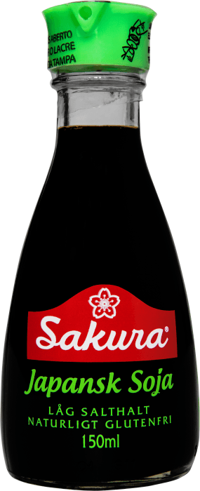 Soja Japansk Naturligt Glutenfri Låg salthalt