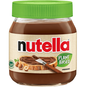 Hasselnötskräm Nutella växtbaserad