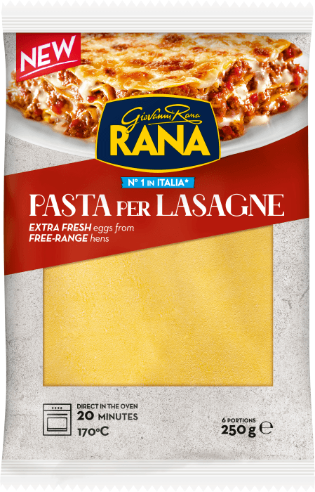 Lasagneplattor Färsk