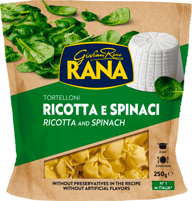 Ravioli Ricotta Spenat
