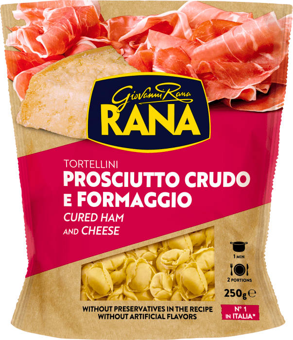 Tortellini Lufttorkad Skinka & Ost