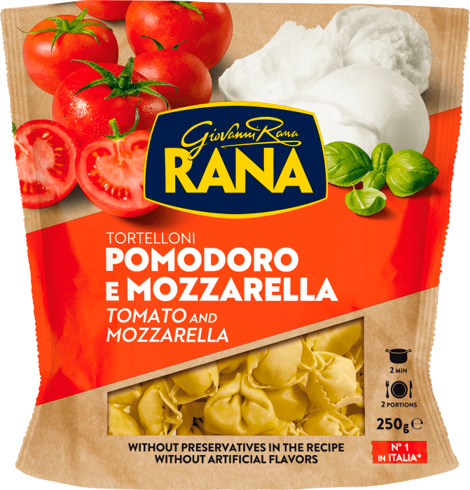 Färsk Pasta Ravioli Tomat Mozzarella