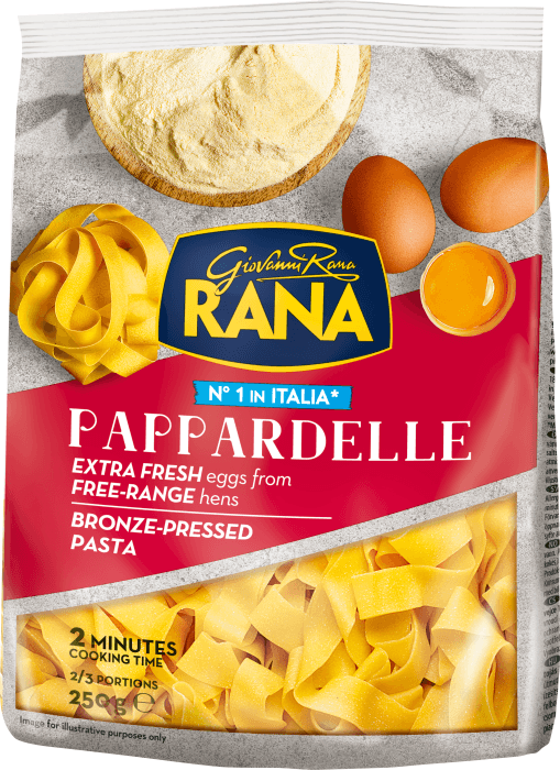 Pasta Pappardelle Färsk