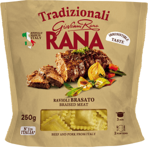 Ravioli Bräserat kött