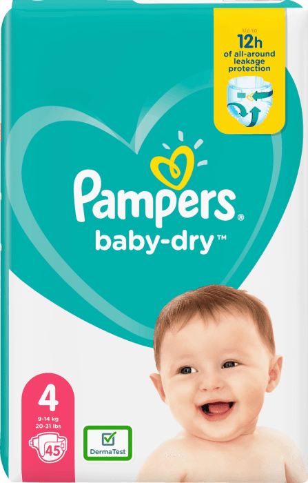 Blöjor Baby Dry Strl4 9-15kg