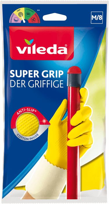 Gummihandske Super Grip M