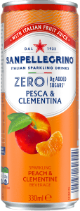 Kolsyrad Läskedryck Zero Pesca/Clementina