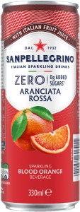Kolsyrad Läskedryck Zero Aranciata Rossa
