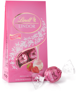 Lindor Chokladpraliner Strawberries & Cream