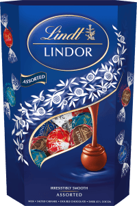Choklad Lindor Cornet Assorted Blue