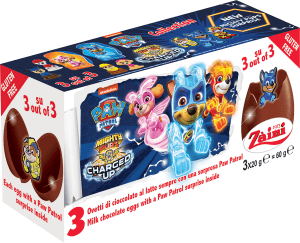 Chokladägg Paw Patrol 3-pack