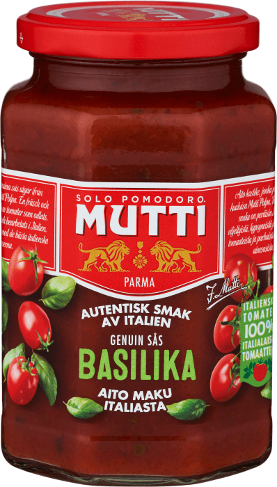 Tomatsås Basilika