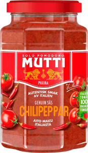 Tomatsås Chilipeppar