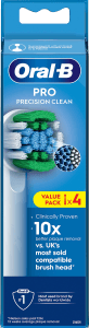 Tandborsthuvud Precision Clean 4-p