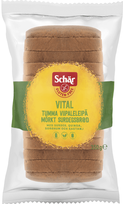 Mörkt Surdegsbröd Glutenfri